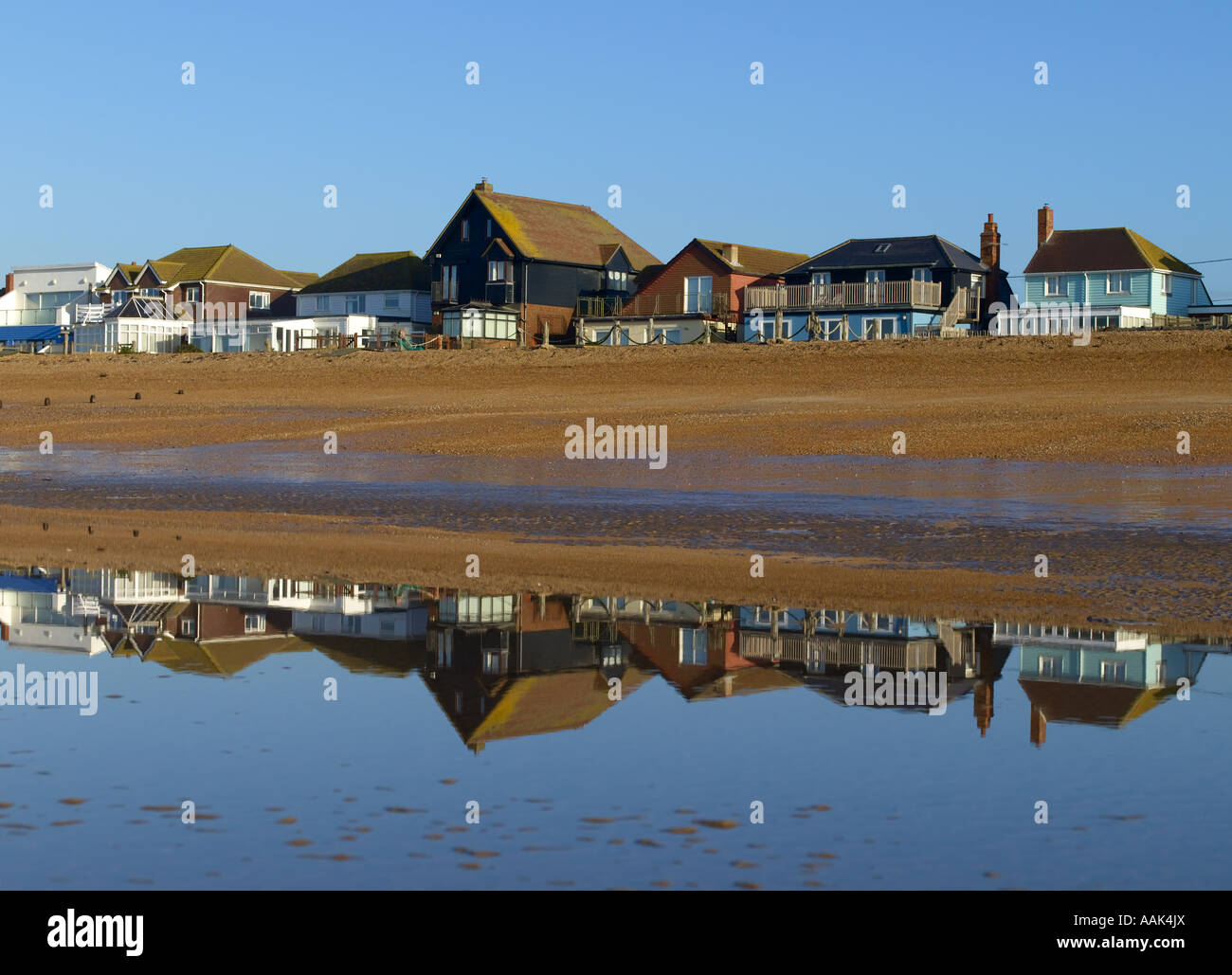 Coastal Living, Camber Sands Stock Photo