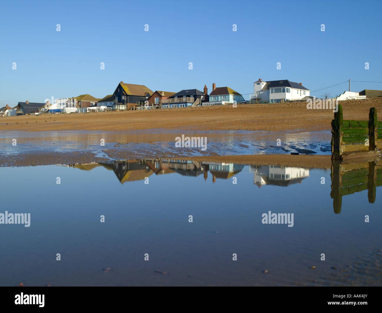 Coastal Living, Camber Sands Stock Photo