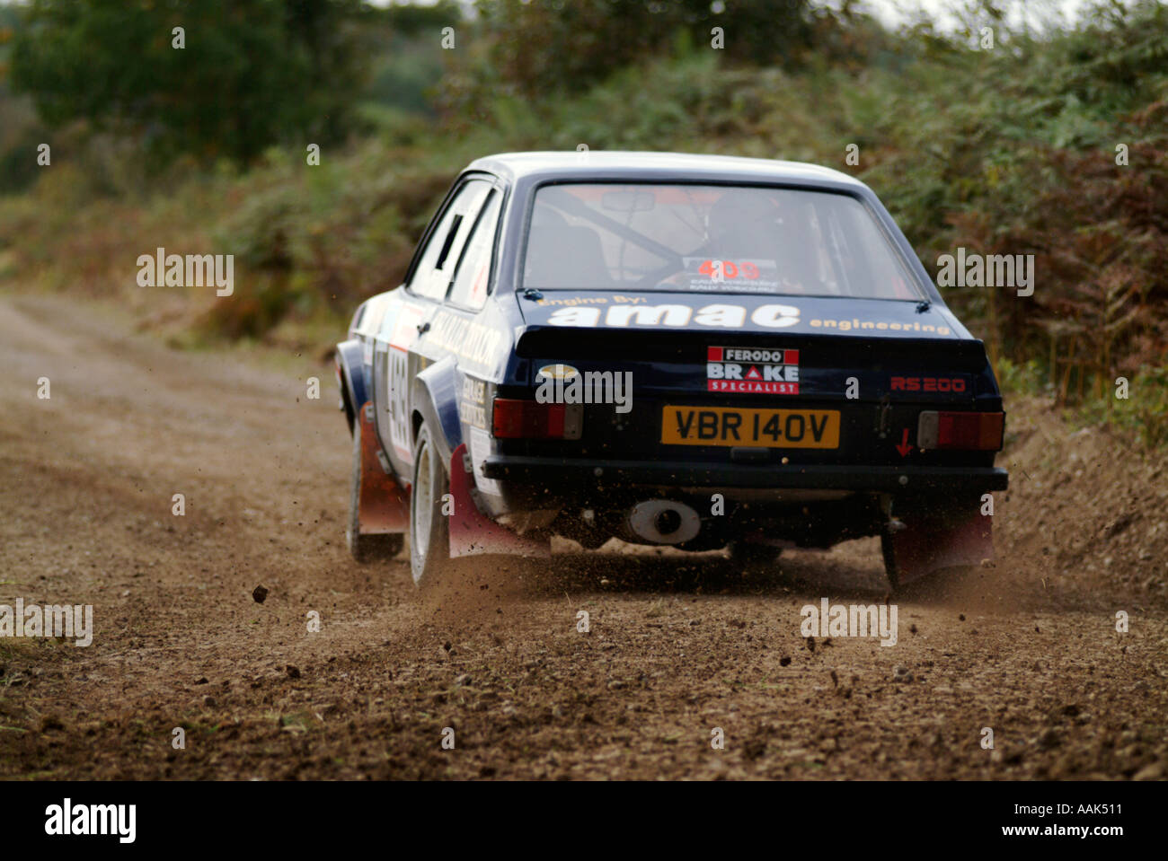 ford escort going off road Ford escort going off road