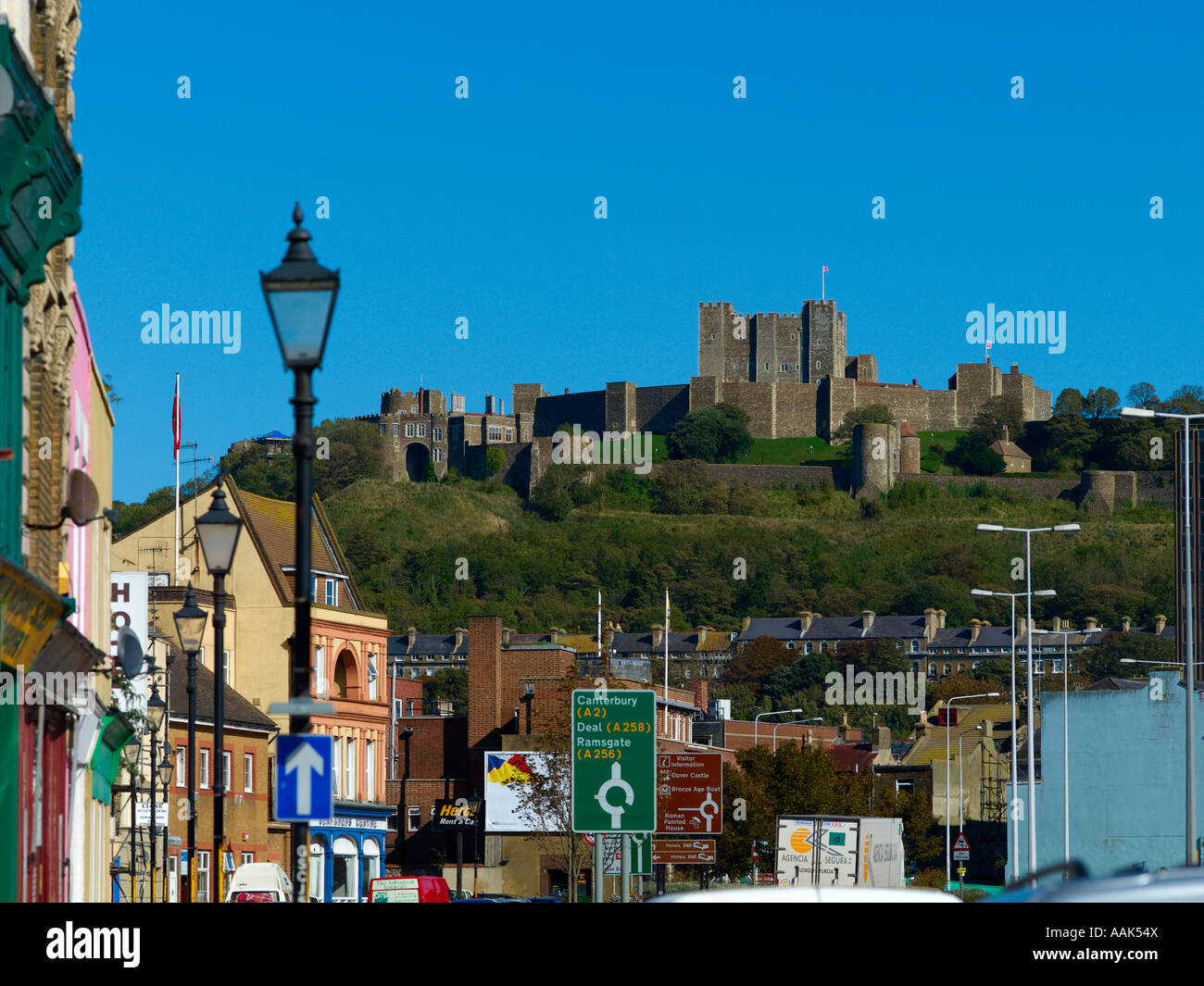 Kent, Dover, Dover Castle Stock Photo