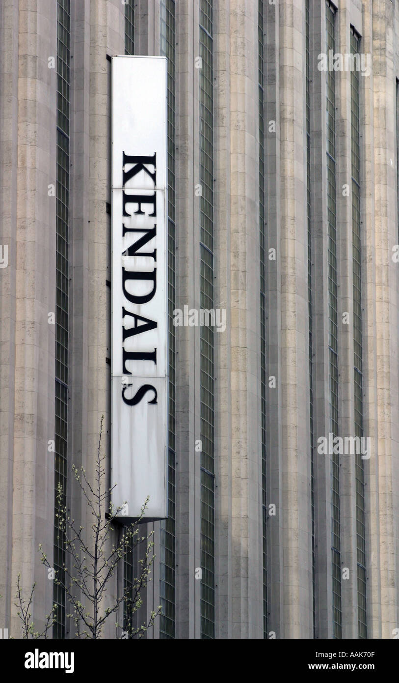 Kendals Department Store Deansgate Manchester UK Stock Photo Alamy