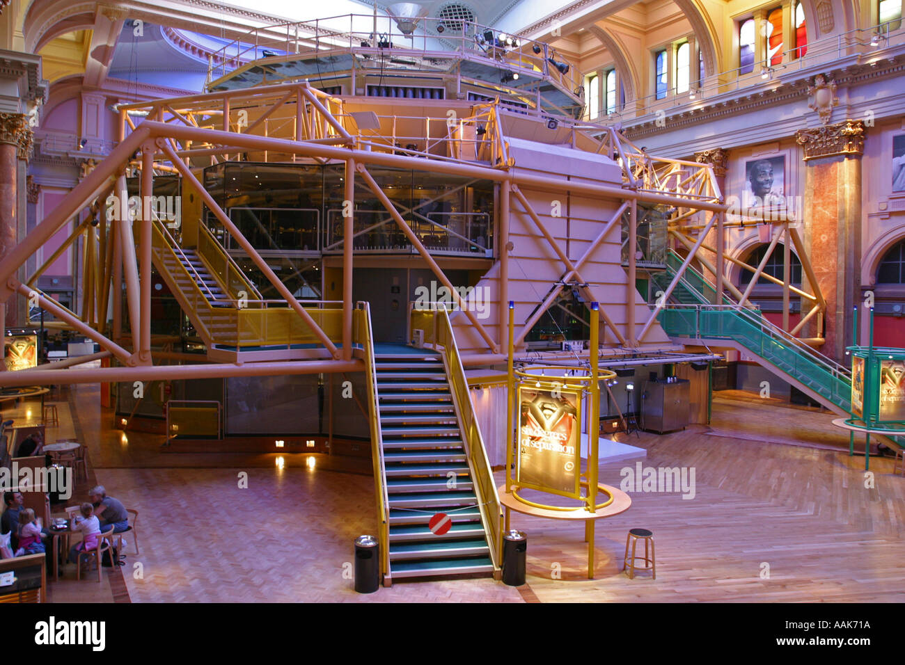 Theatre in the round Royal Exchange Theatre Exchange Street Stock Photo