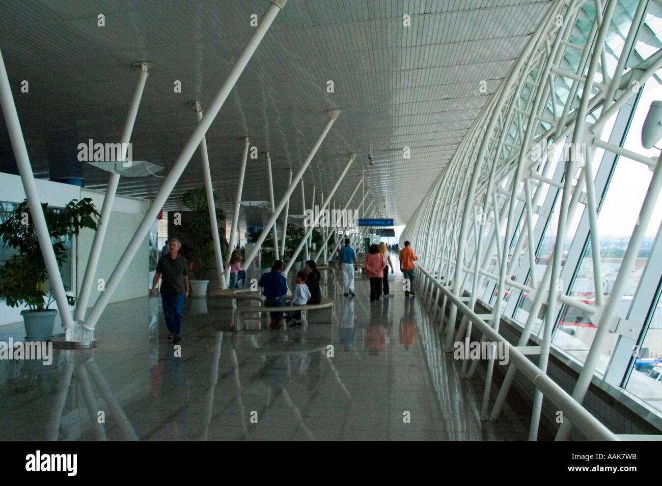 Brasilia's International Airport top floor Stock Photo Alamy