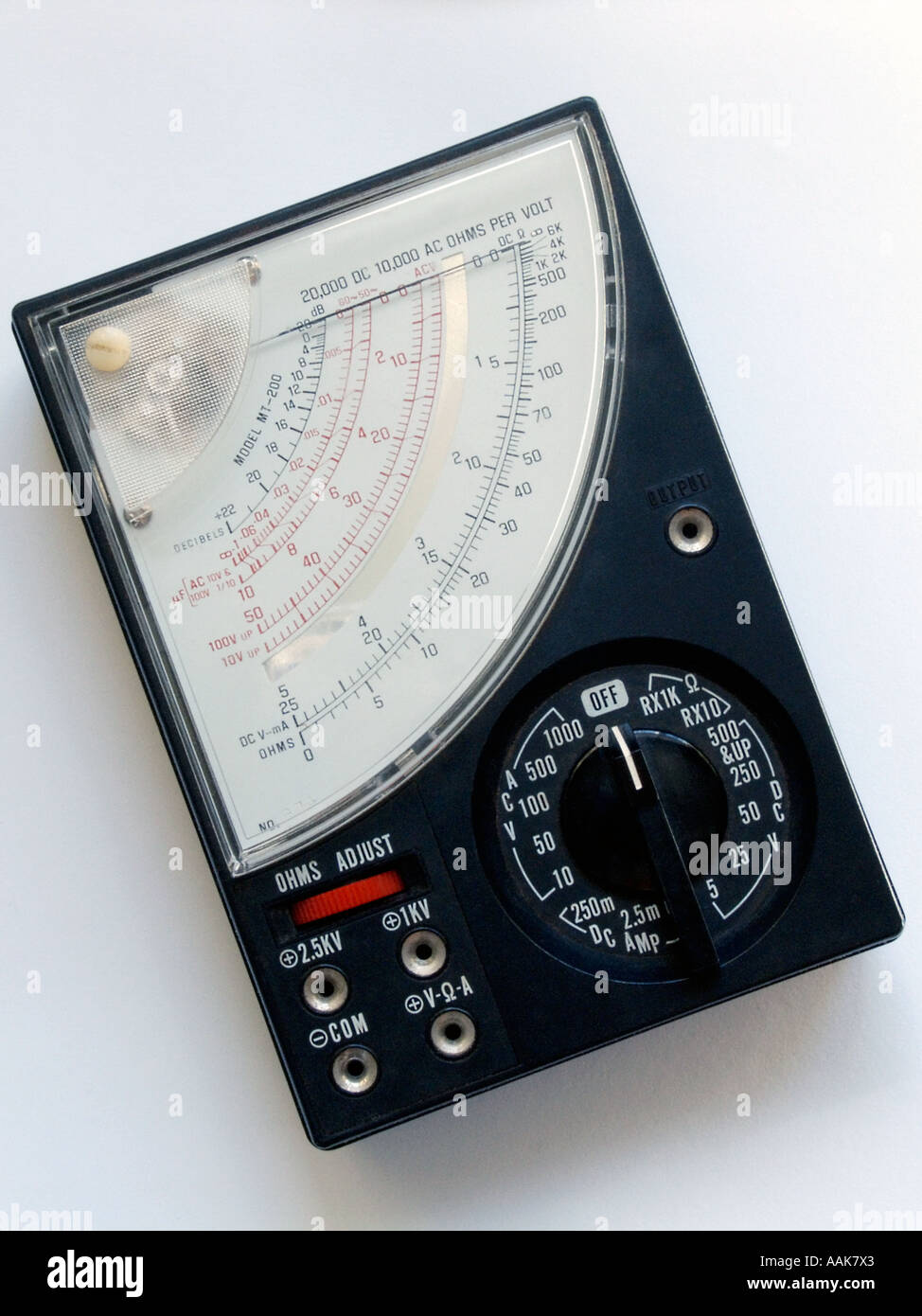 Analogue Multimeter Stock Photo Alamy