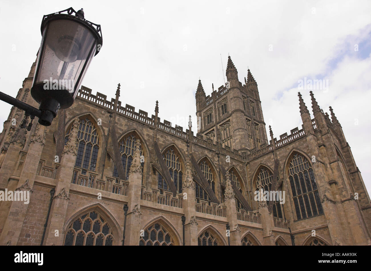 View of Bath Abbey Bath England Stock Photo Alamy