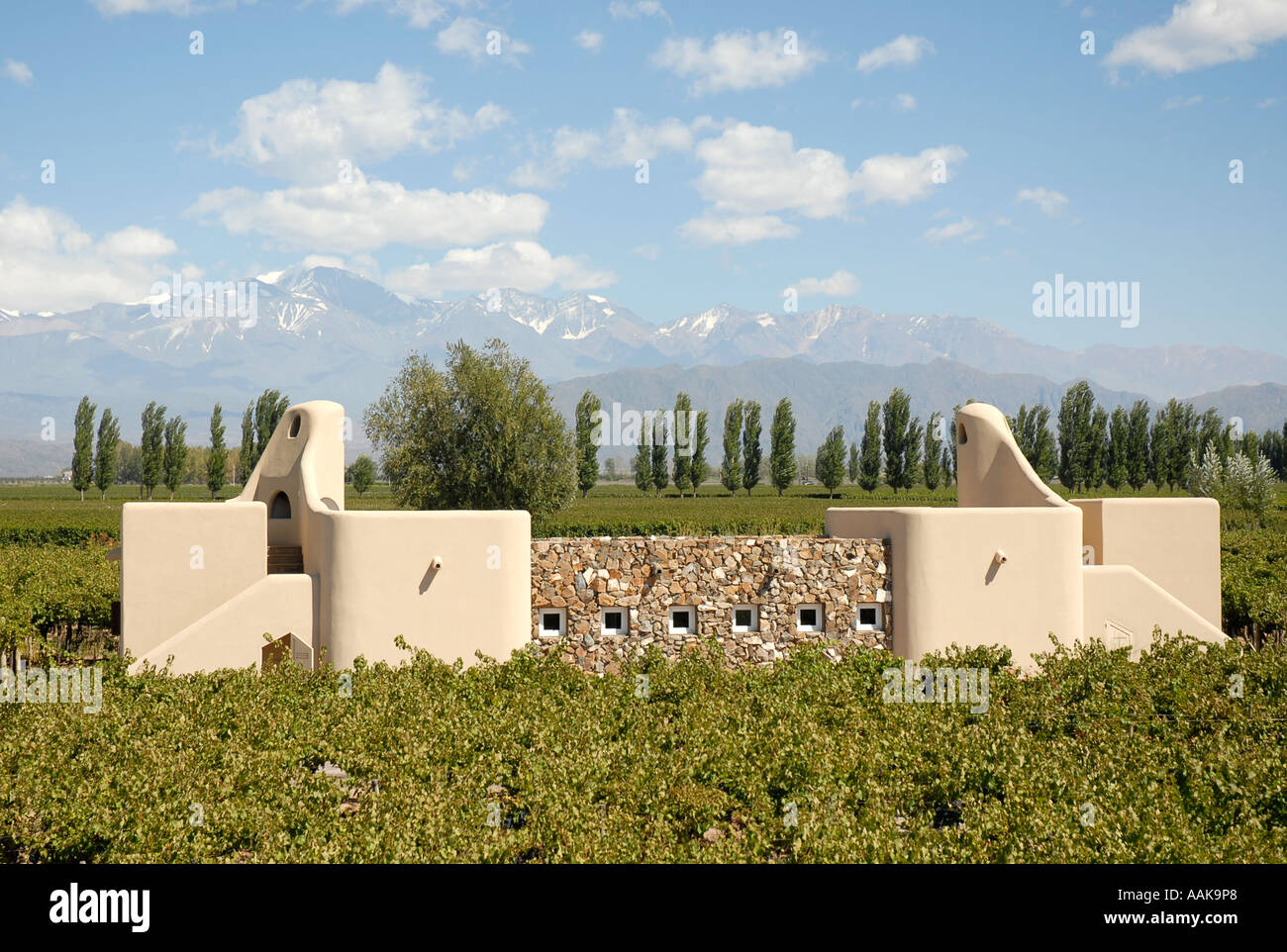 Cavas Wine Lodge Mendoza Argentina Stock Photo