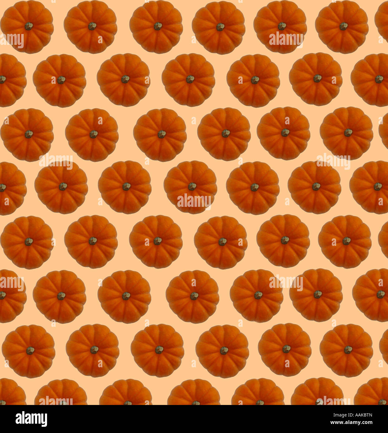 Pumpkin pattern Stock Photo