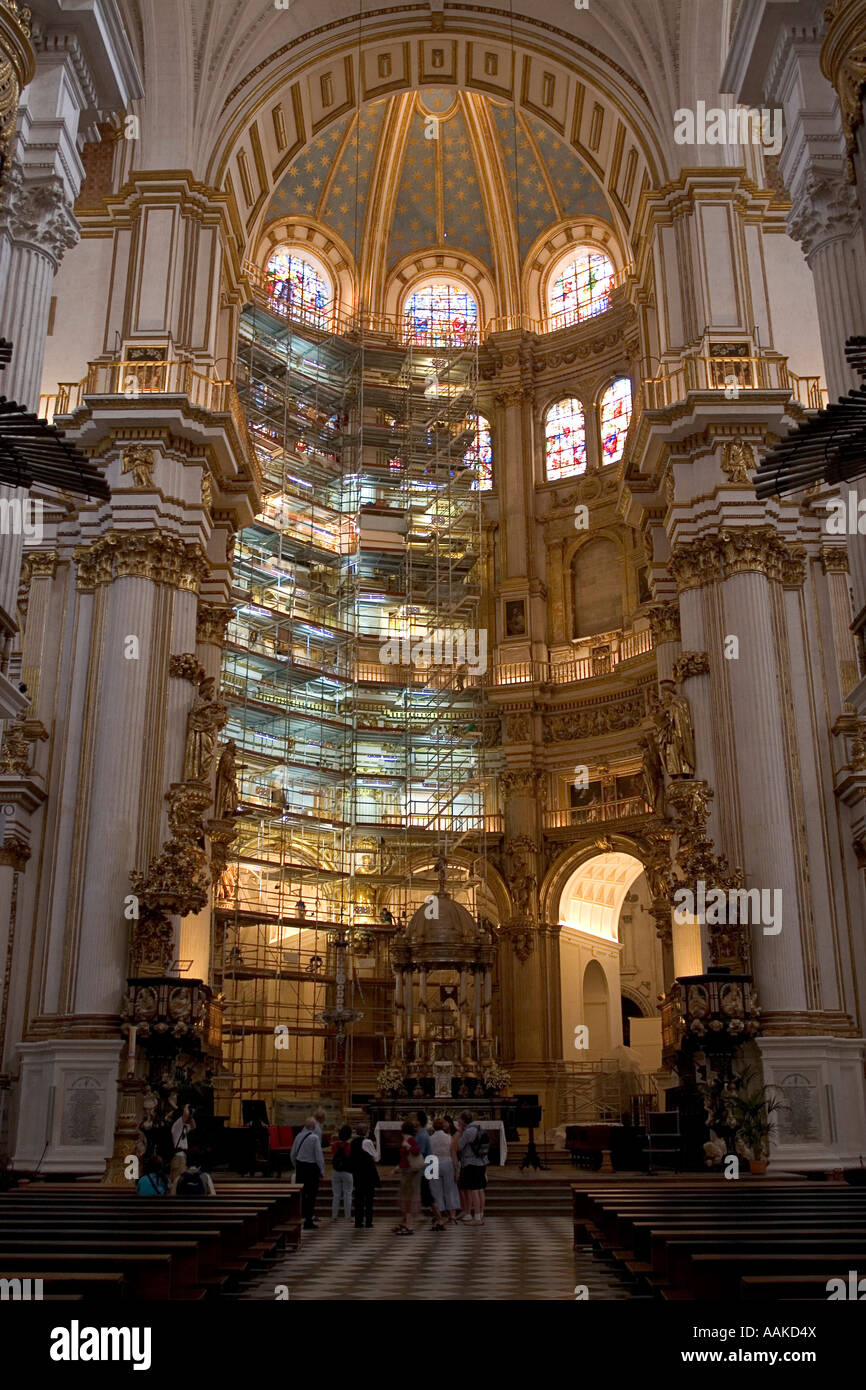 Cathedral of Granada Andaucía Spain Stock Photo