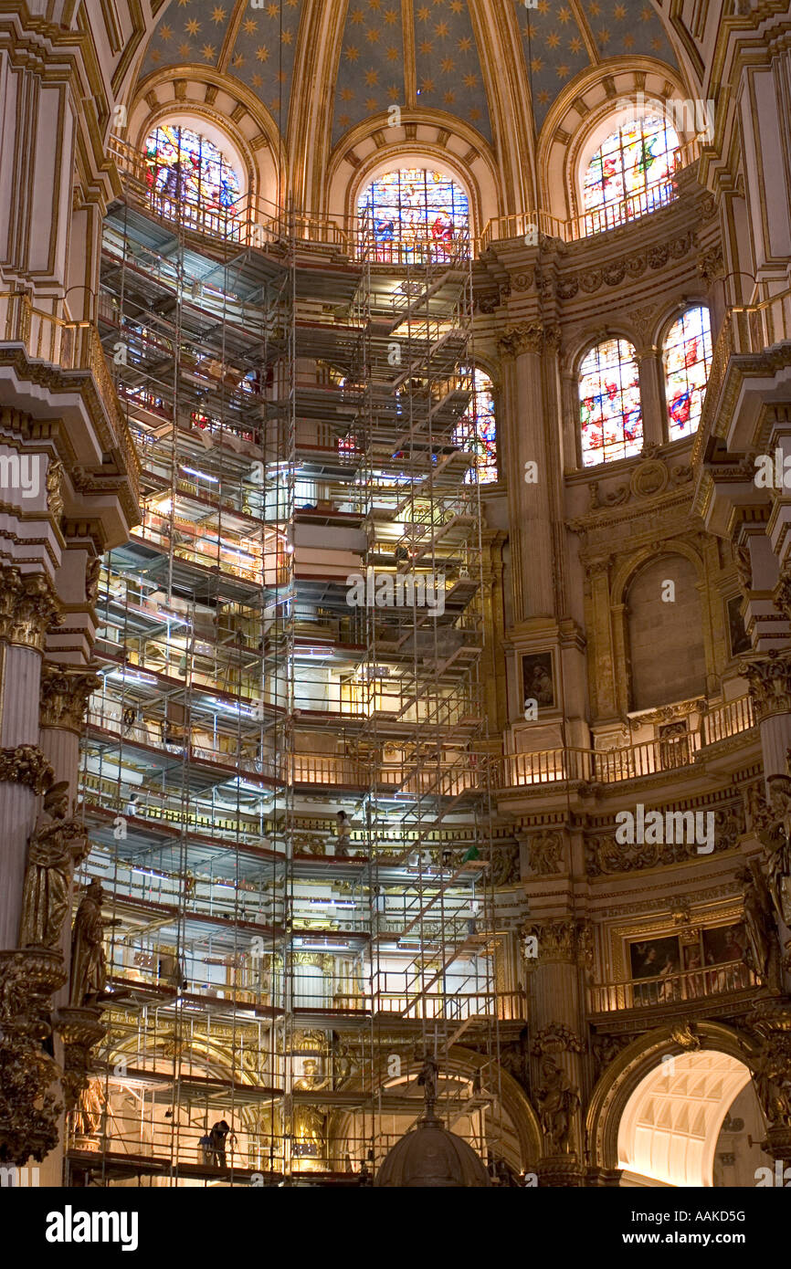 Cathedral of Granada Andaucía Spain Stock Photo