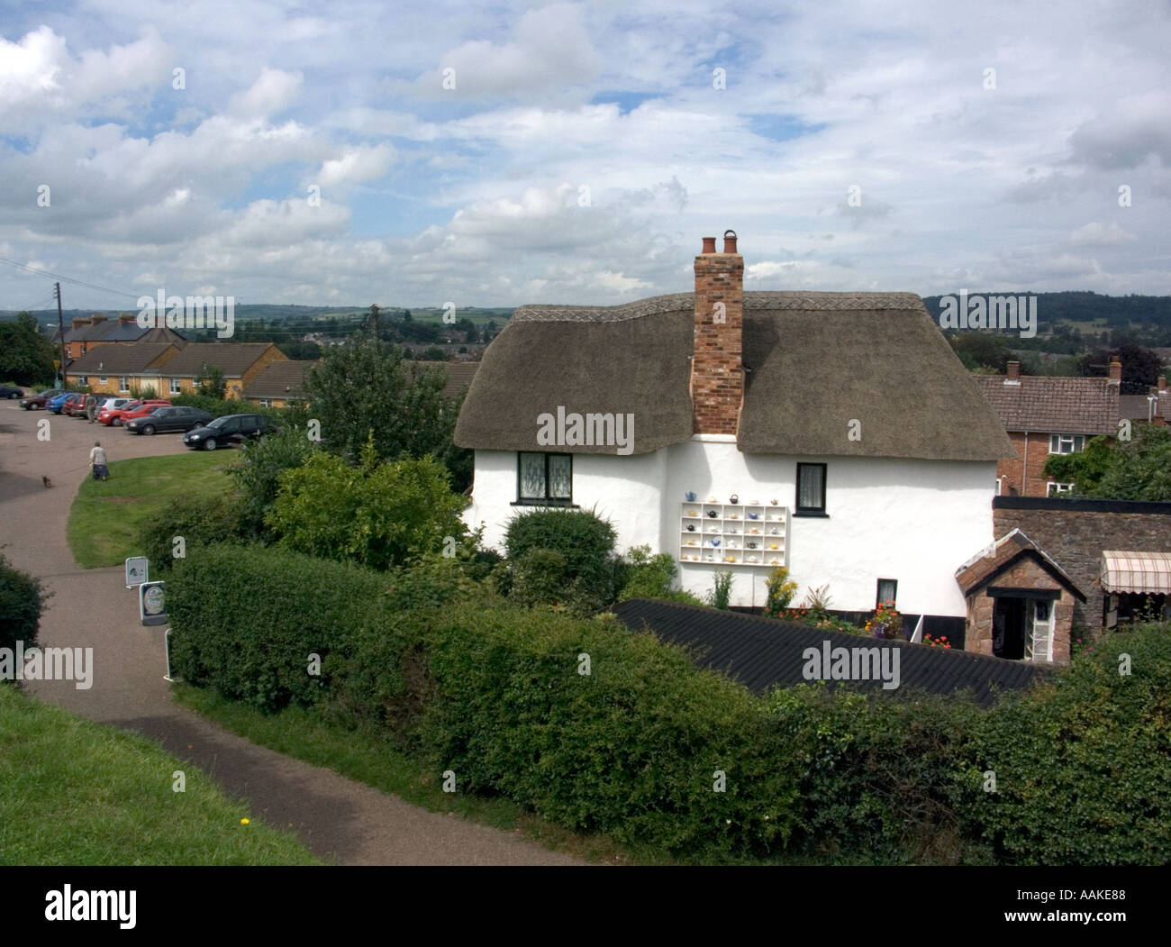 Lime Kiln Cottage, Tiverton, Devon, England Stock Photo Alamy