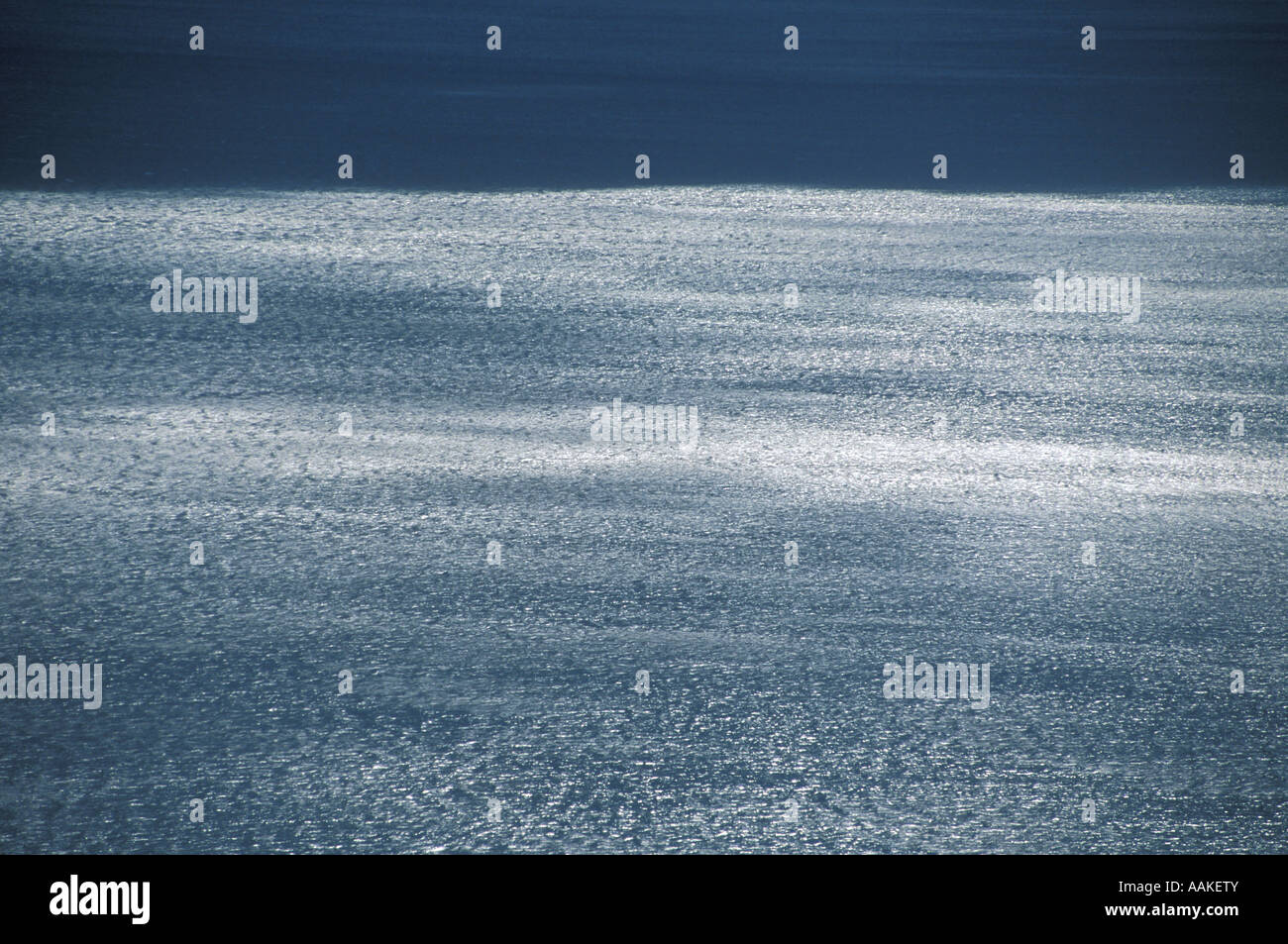 Shimmering Atlantic Ocean Stock Photo