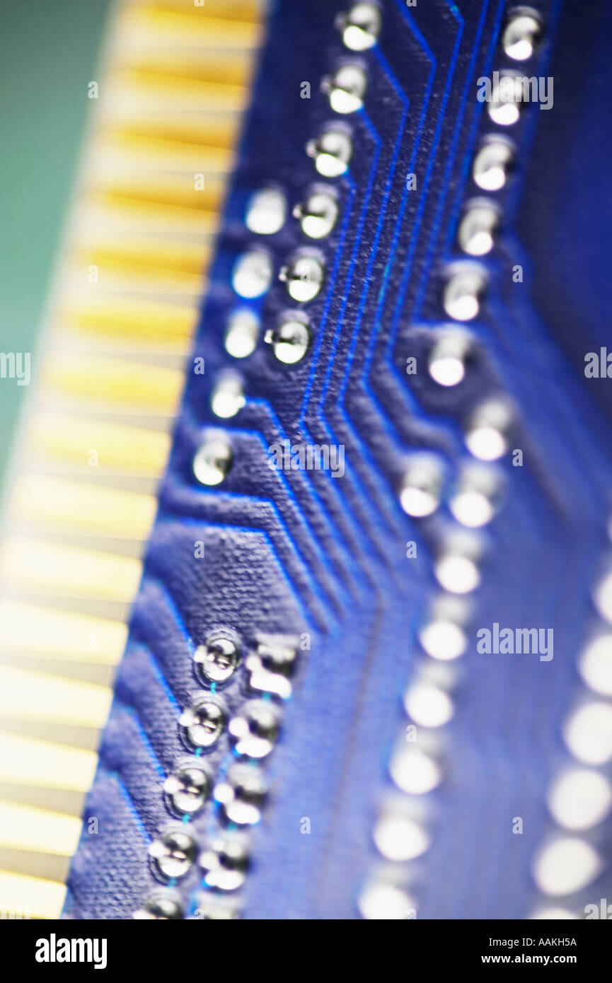 Abstract close up circuit hi-res stock photography and images - Alamy