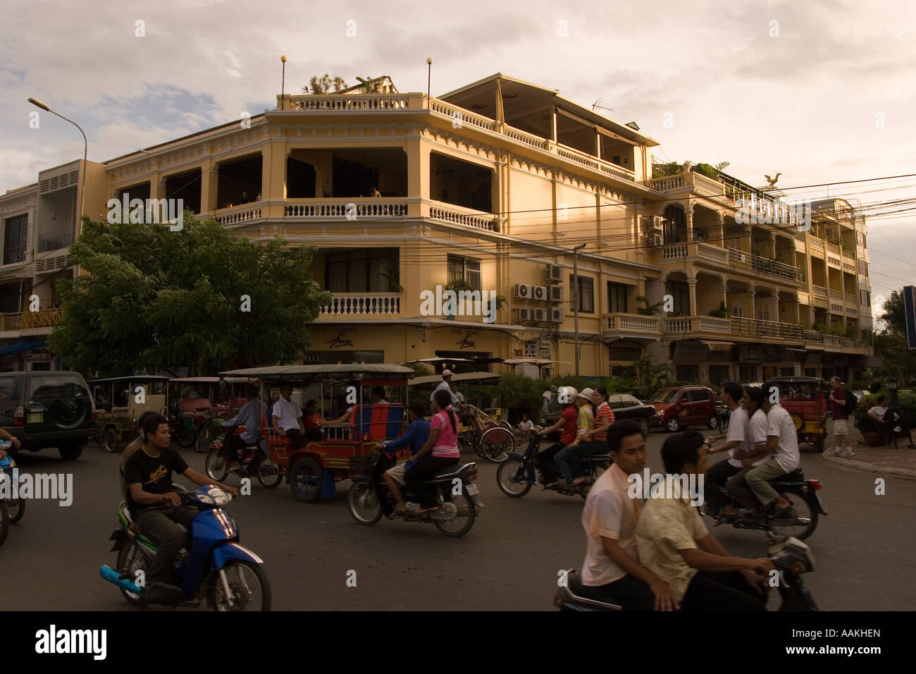 Foreign Correspondent Club FCC Phnom Penh Cambodia Stock Photo