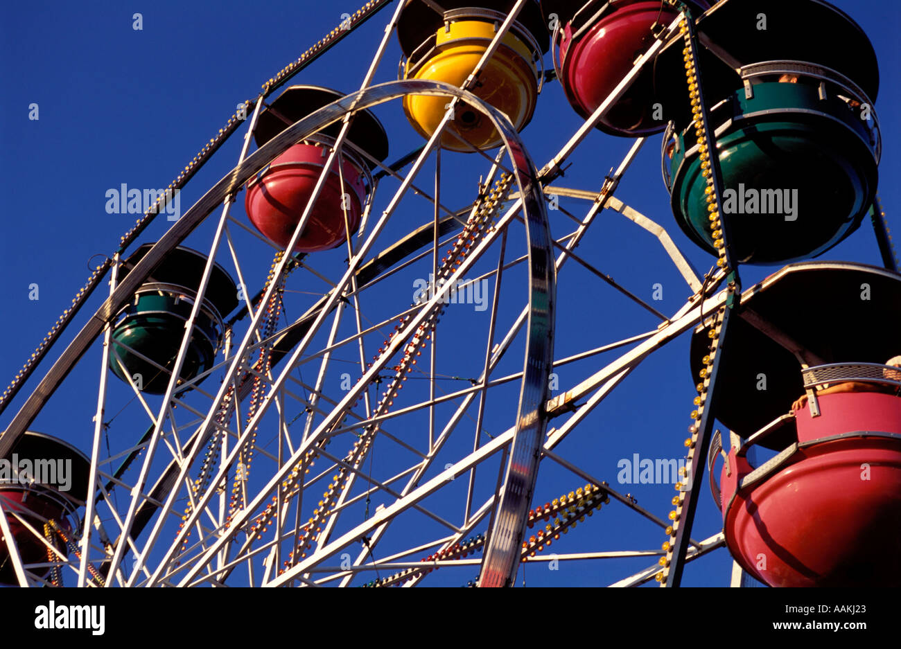 Carnival Ride Canopy Ferris Wheel 1 Stock Photo - Alamy