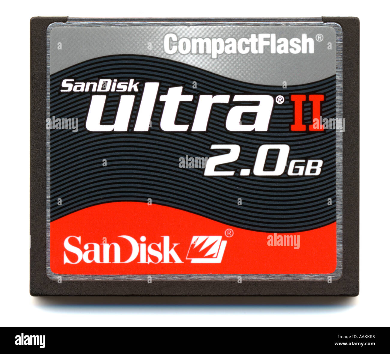 Memory card reader in use with a Sandisk Compact Flash card Stock Photo -  Alamy