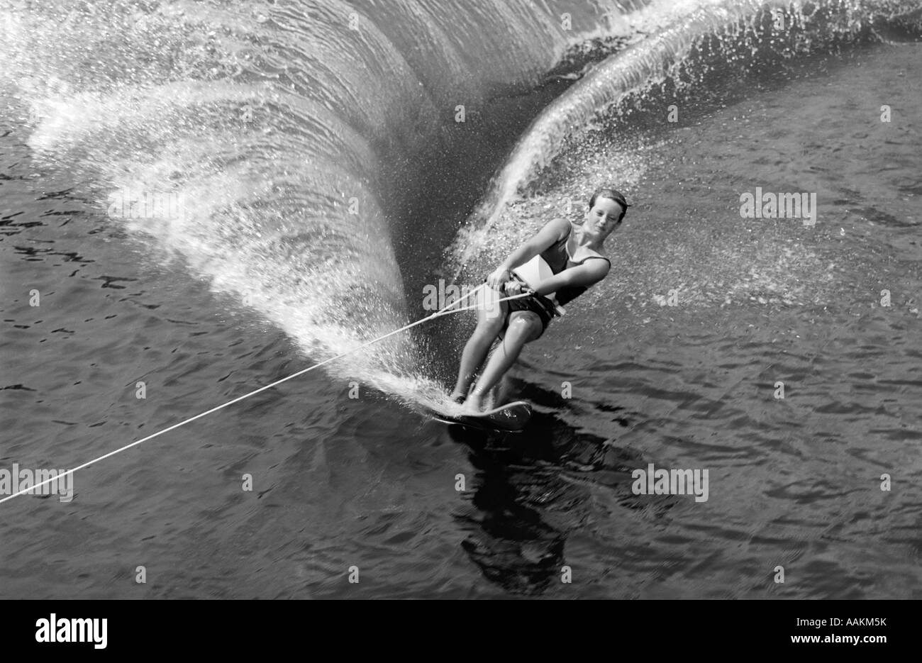 Vintage water ski hires stock photography and images Alamy