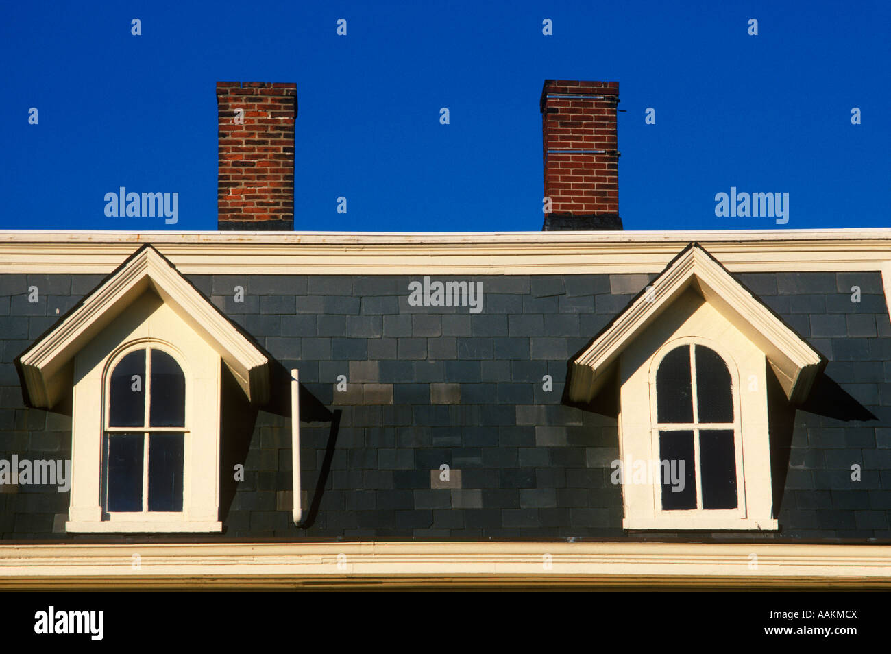 DORMER WINDOWS CHIMNEYS ARCHITECTURAL DETAIL BUCKS COUNTY DOYLESTOWN