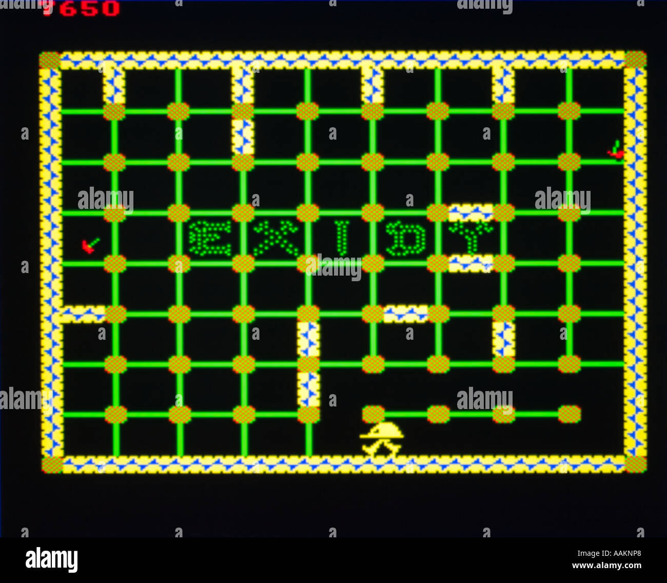 Hard Hat Exidy Inc 1982 vintage arcade videogame screenshot EDITORIAL