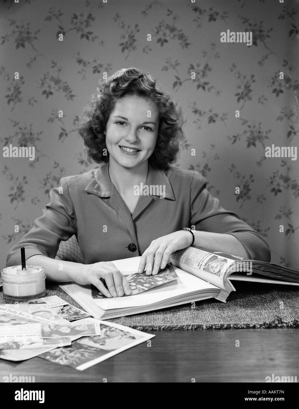 1940s vintage photos hi-res stock photography and images - Alamy