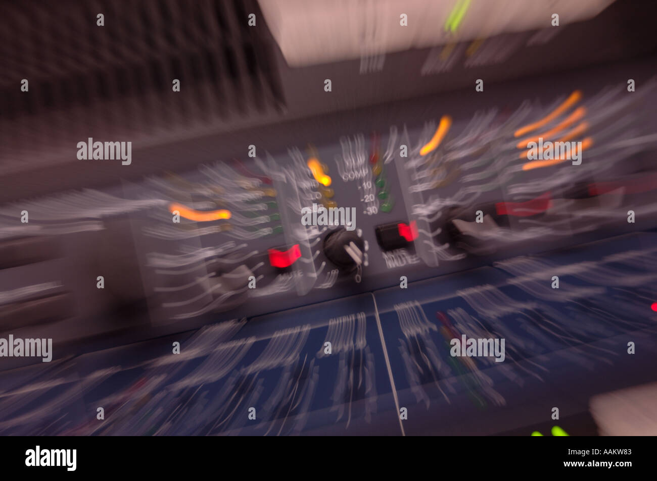 Sound and image equipment Stock Photo