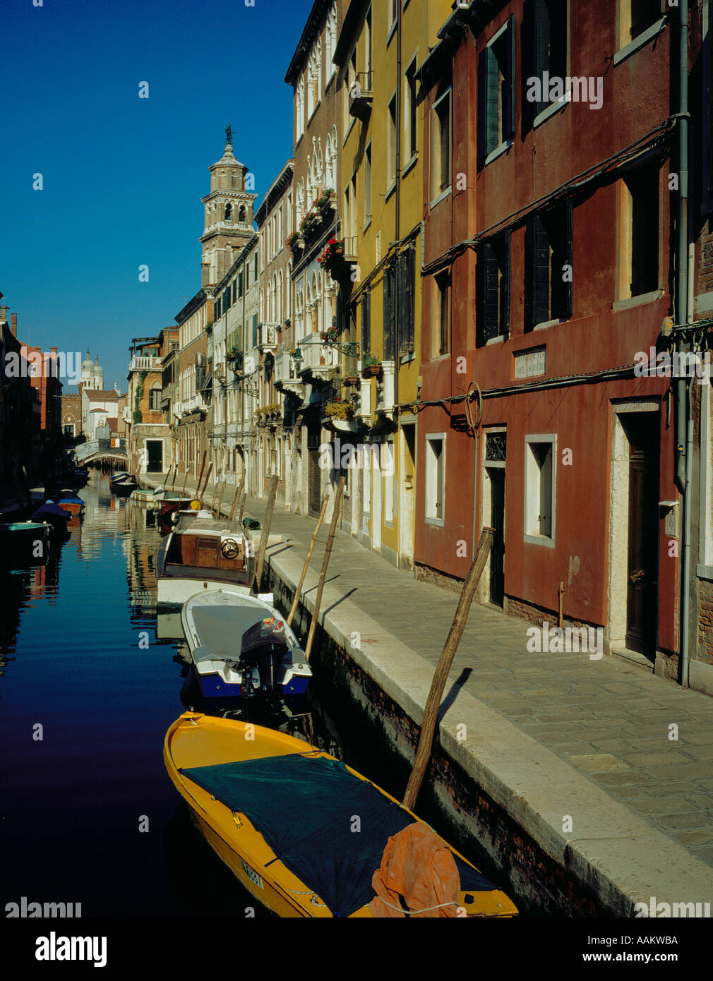 Fondamenta del Squero Venice Italy Europe. Photo by Willy Matheisl Stock Photo