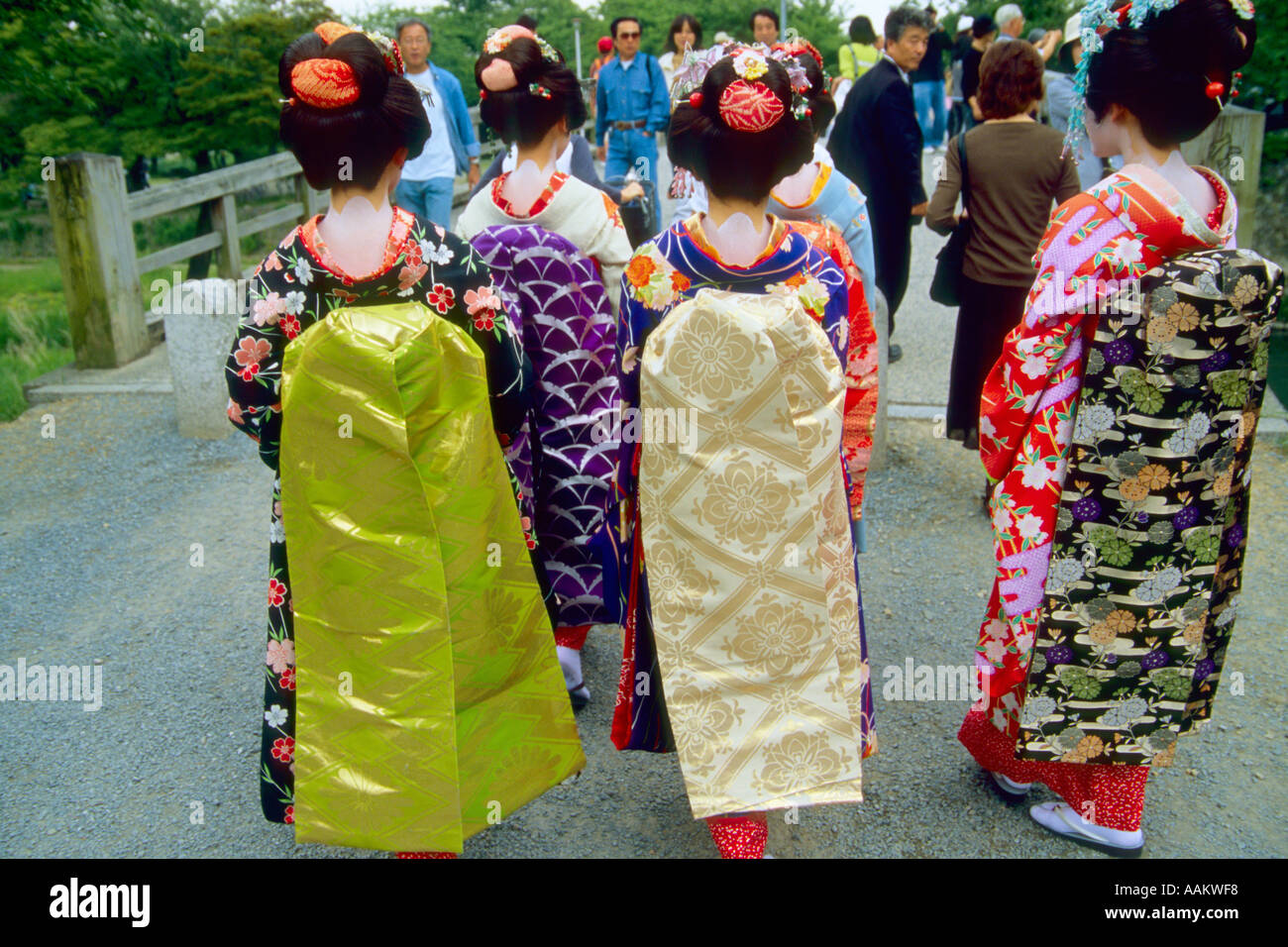 Women In Kimono High Resolution Stock Photography and Images - Alamy