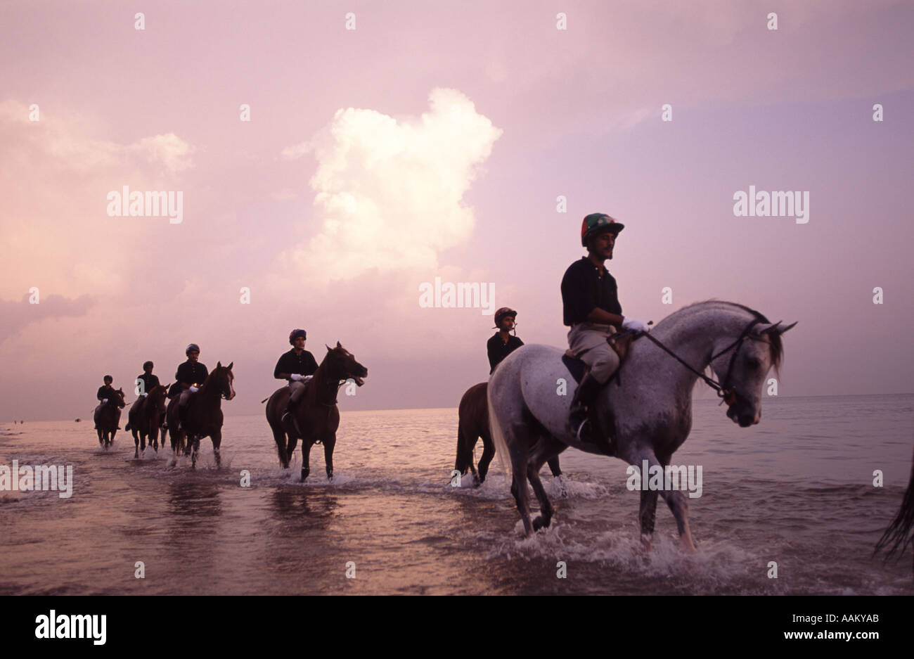 horse riders on the beach Stock Photo - Alamy