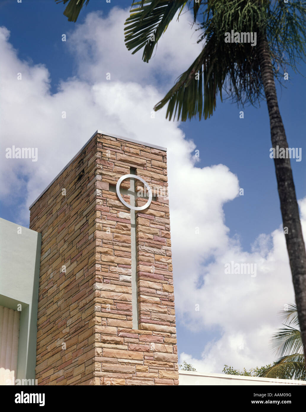 CHAPEL UNIVERSITY OF MIAMI RELIGION WORSHIP PALM TREE Stock Photo Alamy