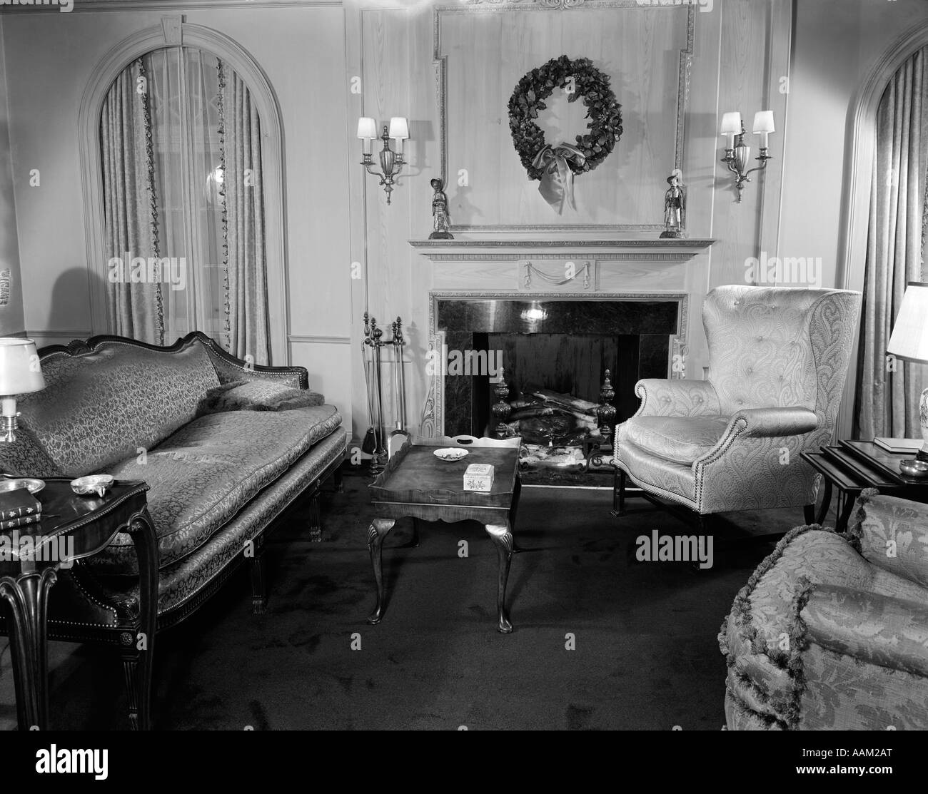 1940s Living Room High Resolution Stock Photography And Images Alamy