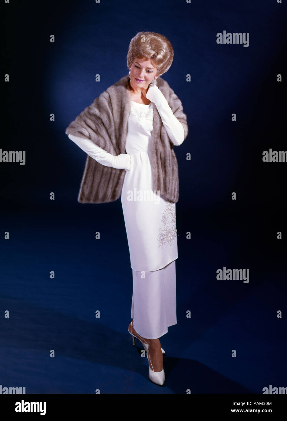formal fur wrap