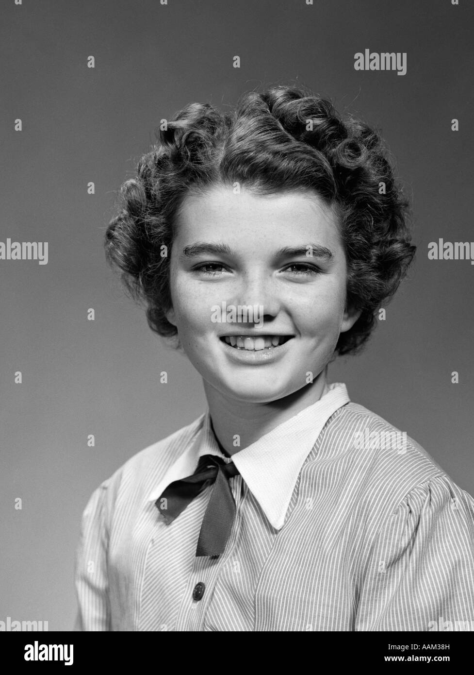 1950s hair Black and White Stock Photos Images Alamy