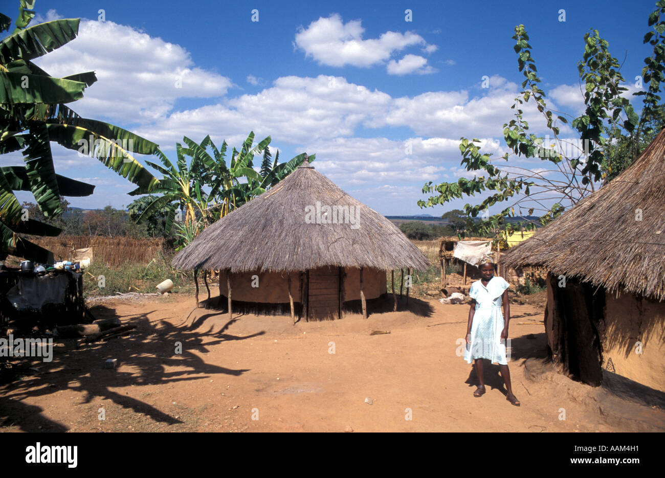 Rural Living Remote African Village Life Style