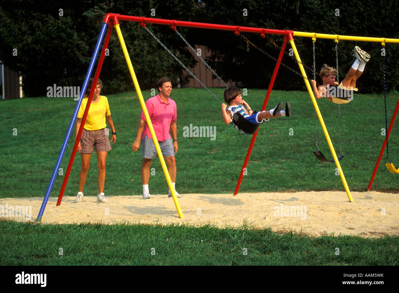 family swing set