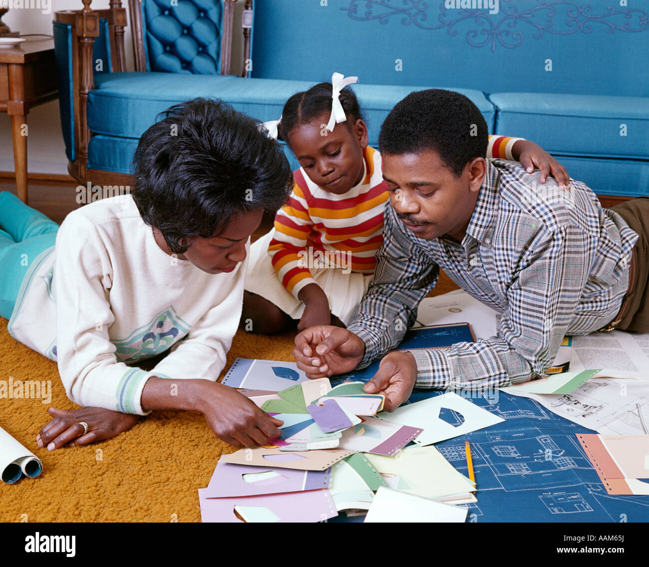 1960s black african american family hi-res stock photography and images ...