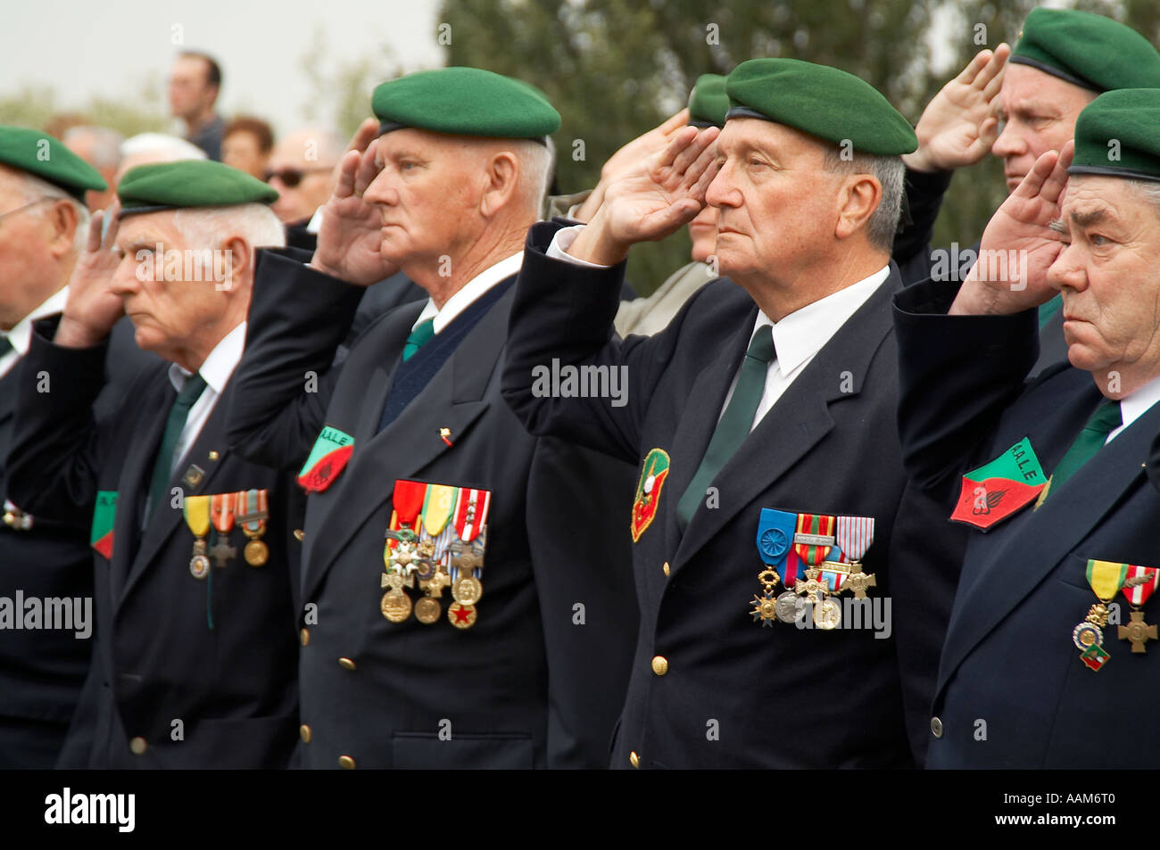 remembrance, service, day, in, France, French, foreign, legion, war,  veterans, soldiers, old, remember, medals, bravery, survivo Stock Photo -  Alamy