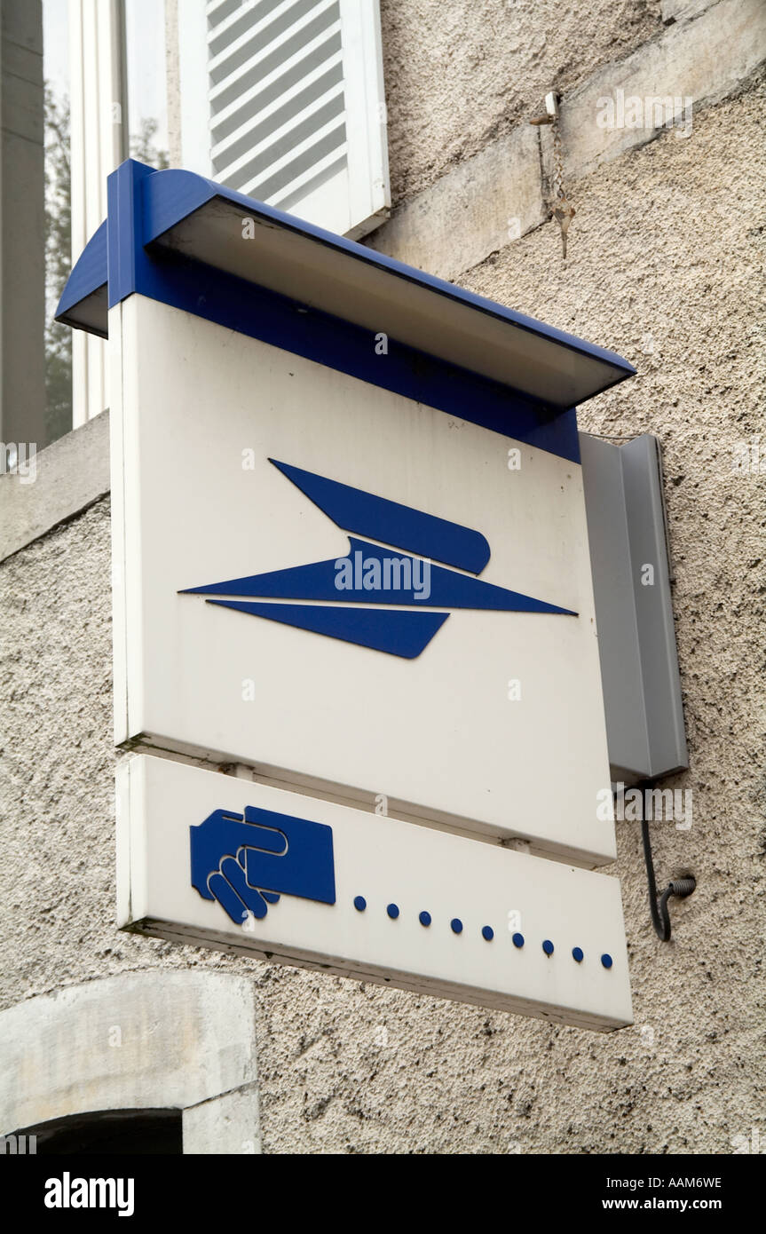 La, poste, French, post, office, mail, carrier, postal, service