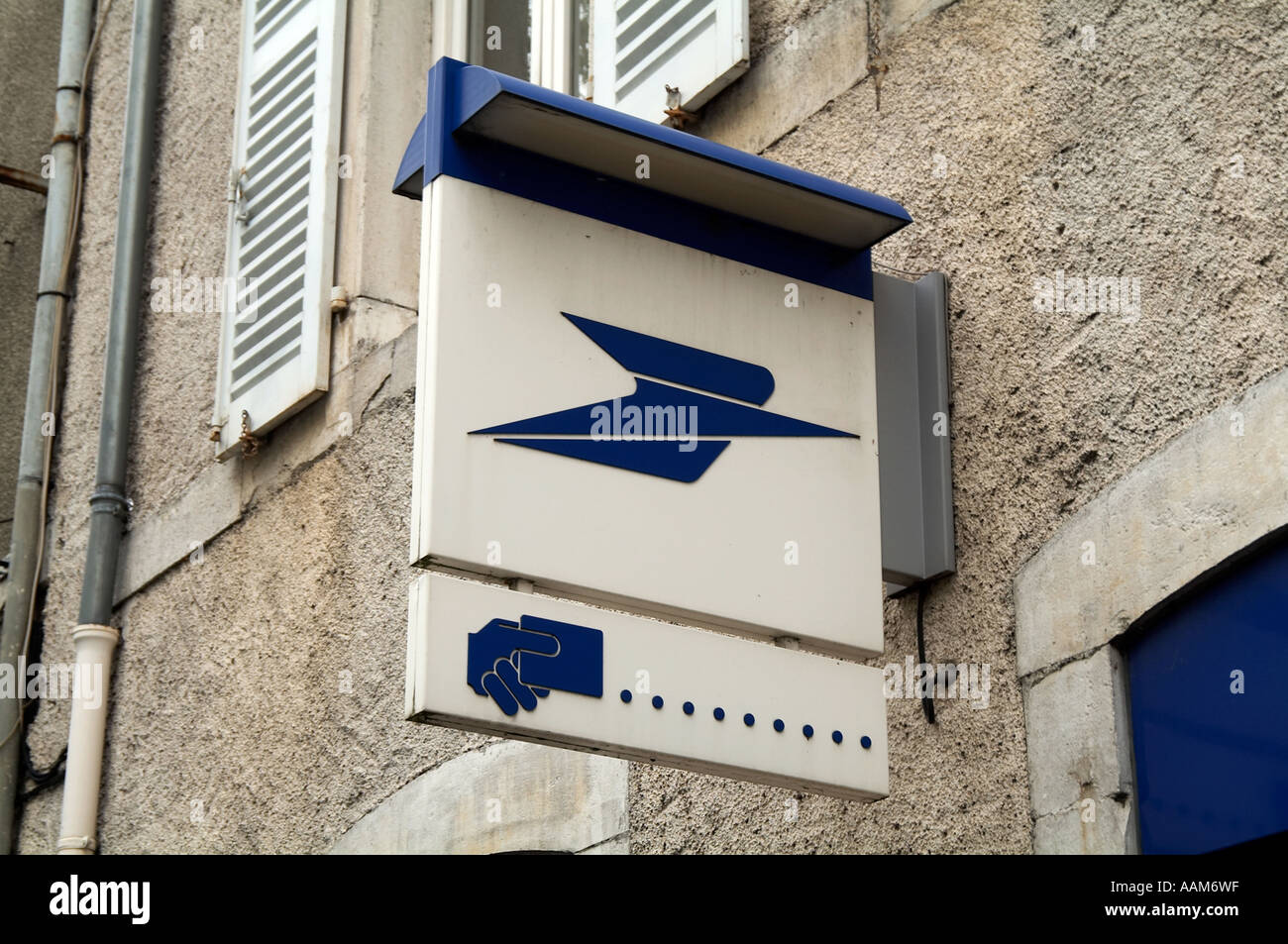 La, poste, French, post, office, mail, carrier, postal, service