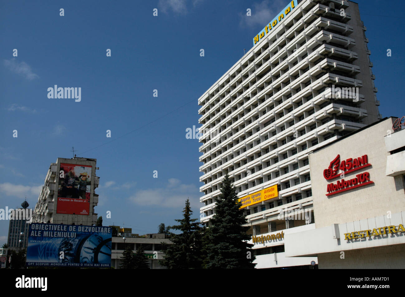 Chisinau, Hotel National, Moldova Tur Stock Photo Alamy