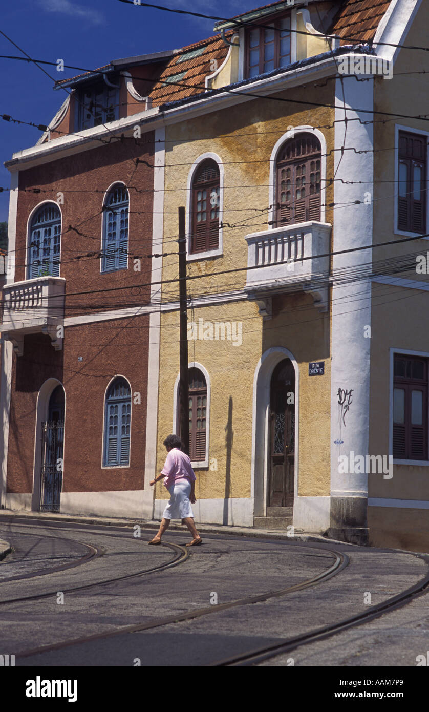 Rio de janeiro santa teresa houses hi-res stock photography and images