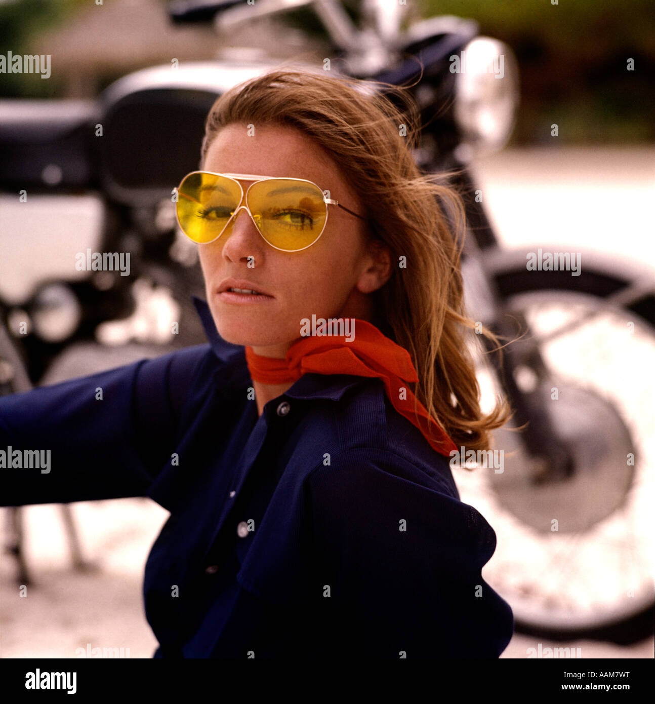 Mod Yellow Bubble Sunglasses