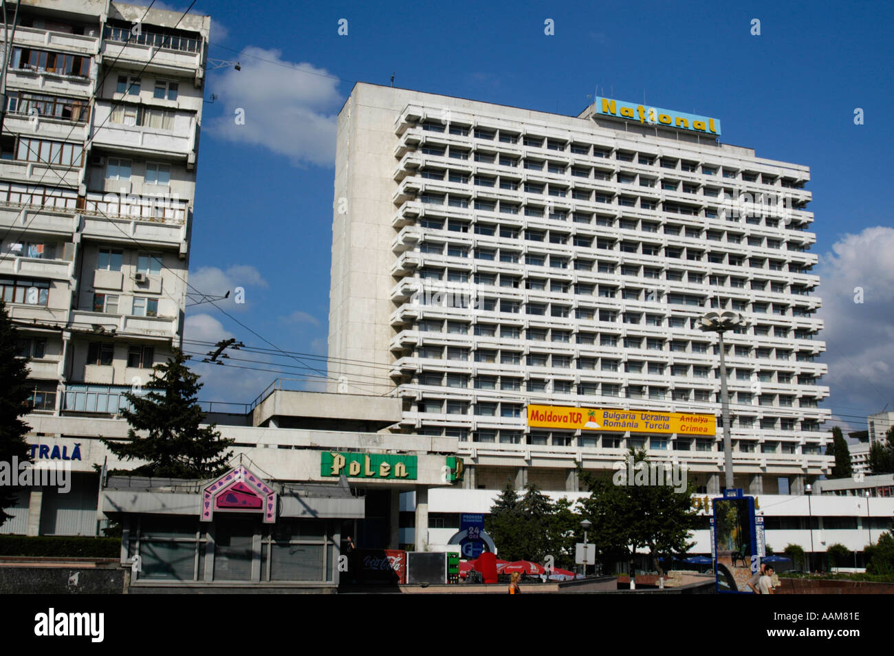 Chisinau, Hotel National Stock Photo Alamy