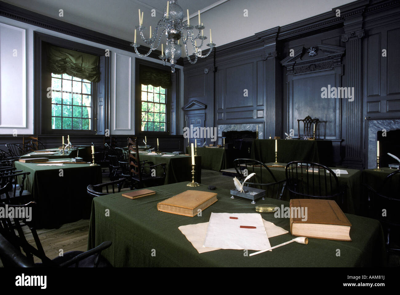 room where declaration of independence was signed