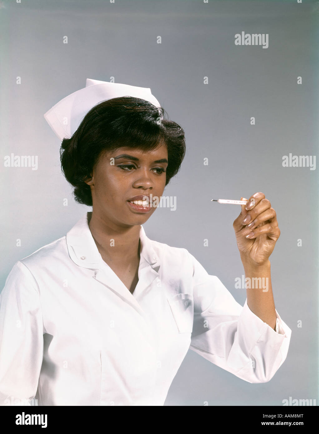 Nurse in Uniform British Honduras Photo ca 1962 