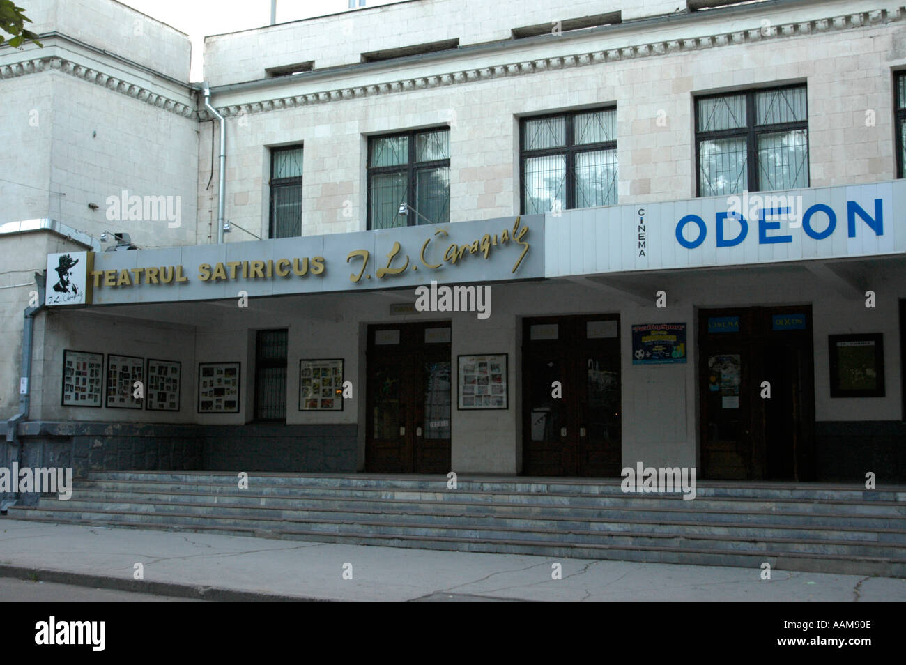 Chisinau, cinema Odeon Stock Photo