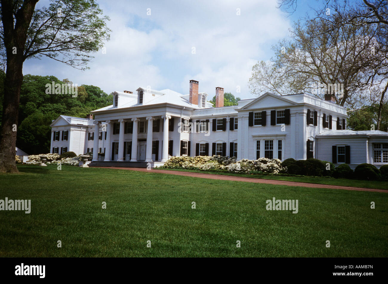 PRINCETON, NJ DRUMTHWACKET GOVERNORS MANSION Stock Photo Alamy