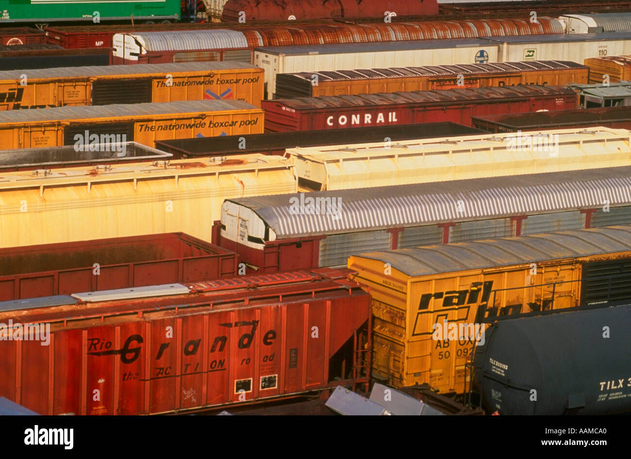 Union Pacific Rail Yard Salt Lake City Utah Stock Photo Alamy