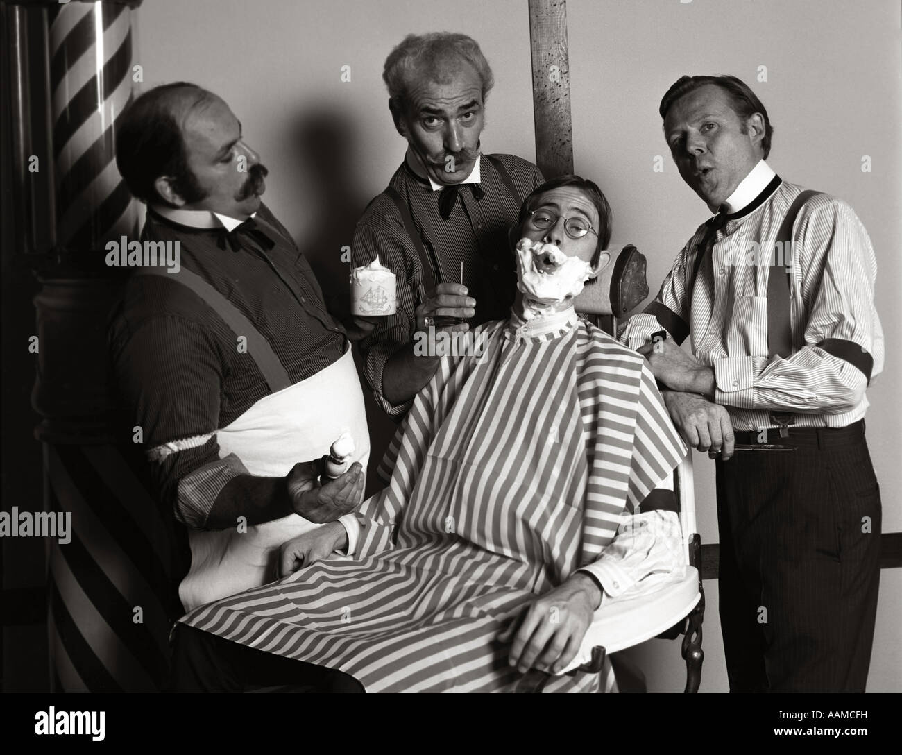 Barbershop quartet retro hi-res stock photography and images - Alamy