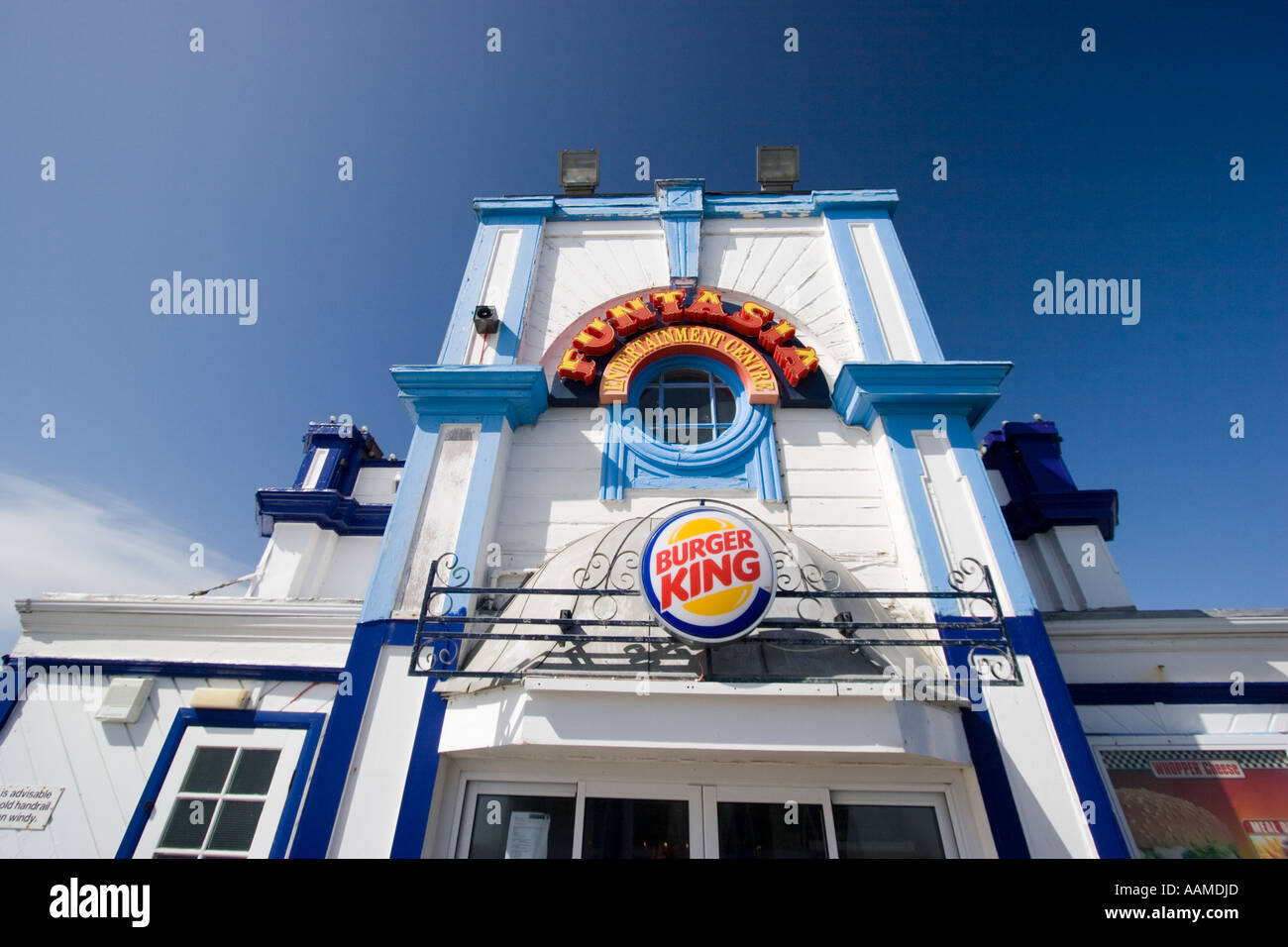 Burger King Restaurant On Seafront Stock Photos Burger King