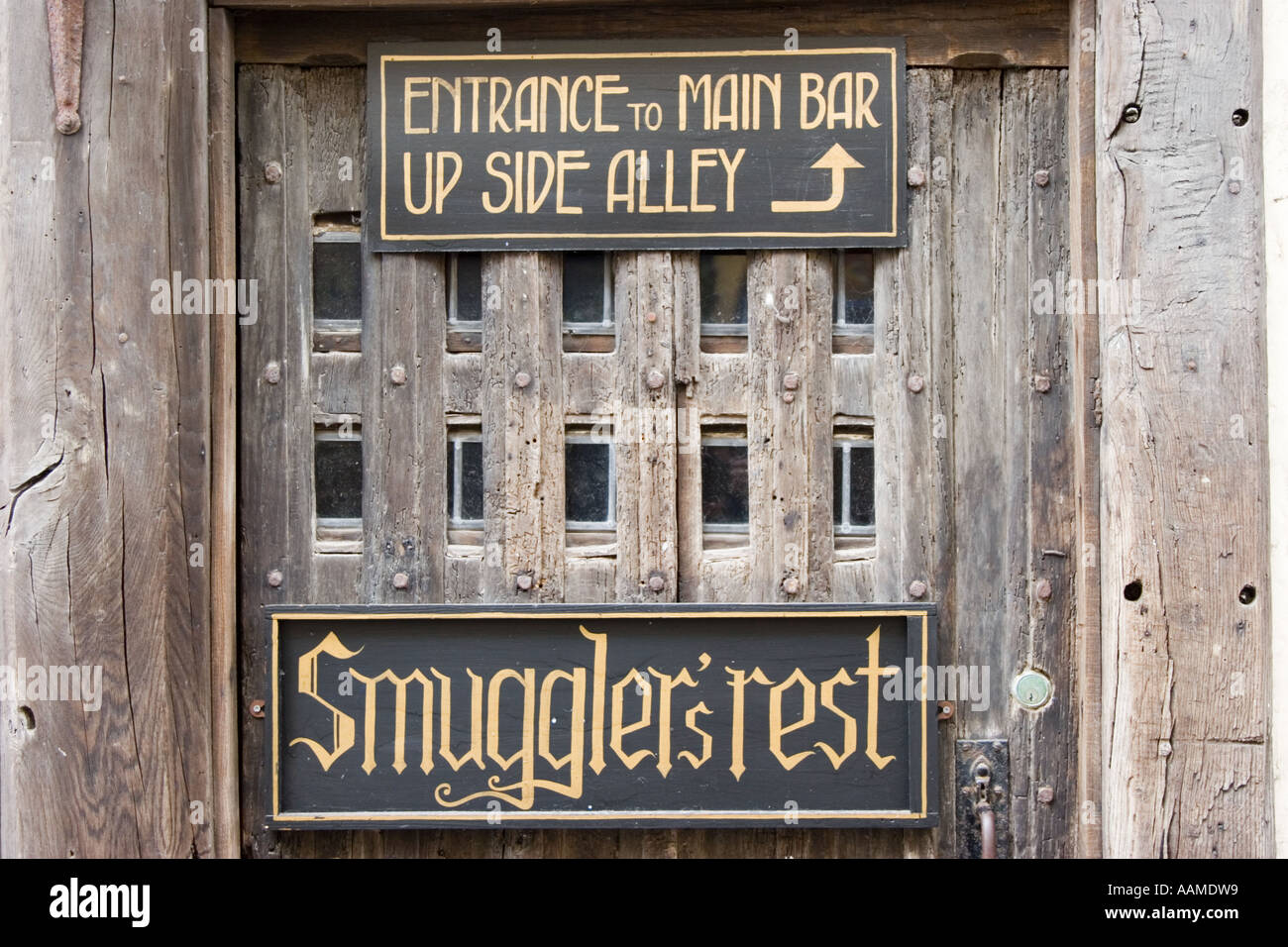 Smugglers Rest Inn in Hastings East Sussex Stock Photo