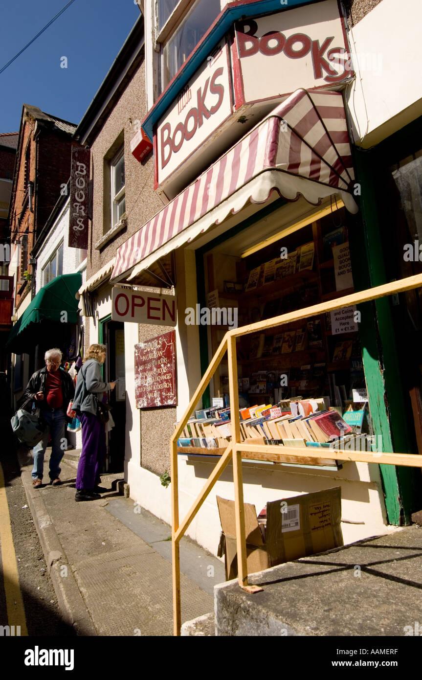Small independent second hand used books in Cardigan, west